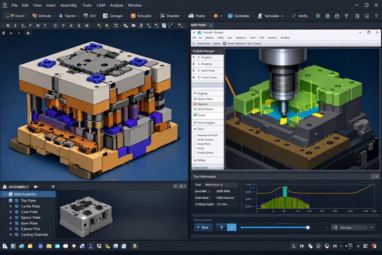 التصميم والتصنيع CAD/CAM