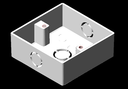 علبة كهرباء 7×7