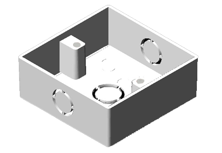 علبة كهرباء 7×7